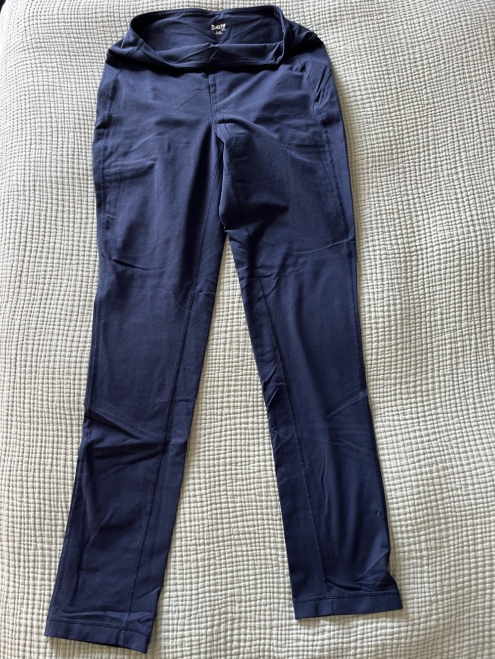 Duluth Trading Co Navy Slim Fit Performance Leggings